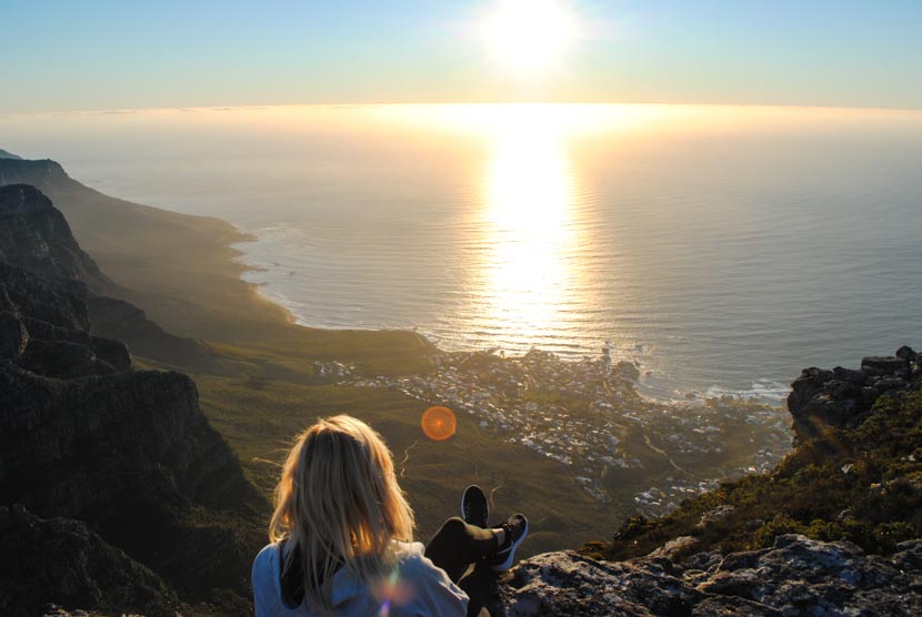 Nr. 2: Tafelberg bei Sonnenuntergang
