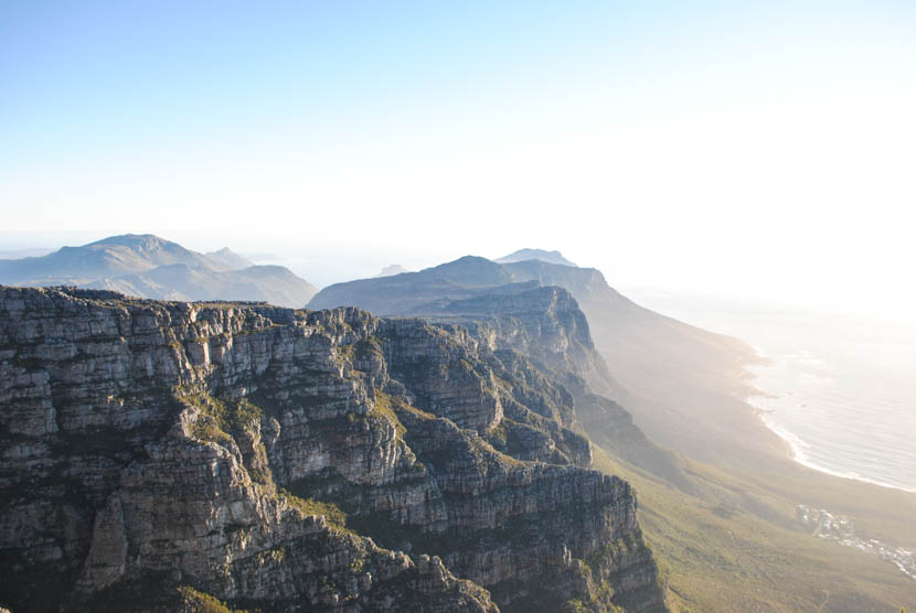 Suedafrika Kapstadt Tafelberg