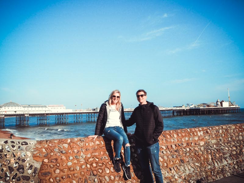 Sabrina und Max in Brighton