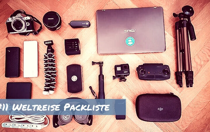 Weltreise Packliste