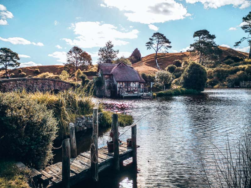 Der See in Hobbiton