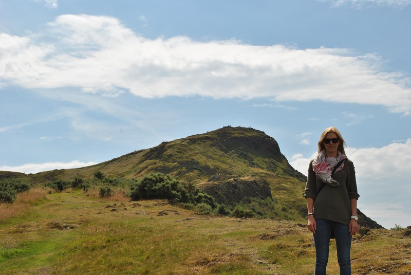 Arthurs Seat oben